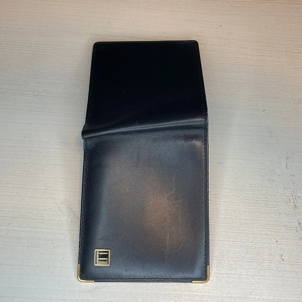 Dunhill Wallet Black Leather Wallet Men’s Dunhill BiFold Wallet Men’s Wallet 🪪 🔥